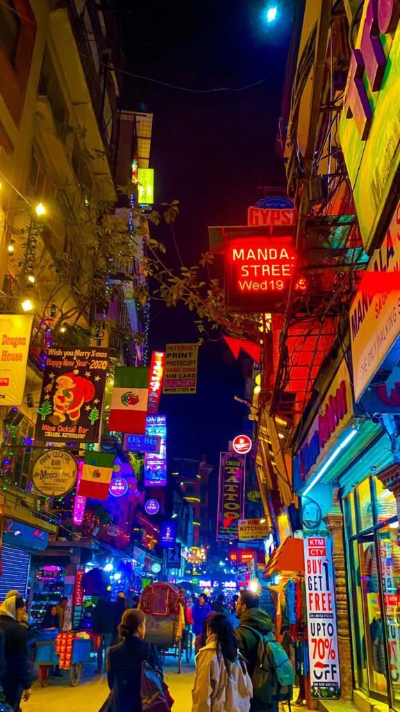 thamel nightlife nepal