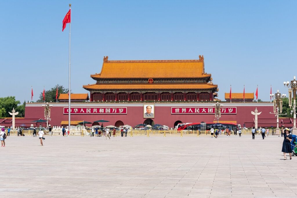 Tiananmen from the square min
