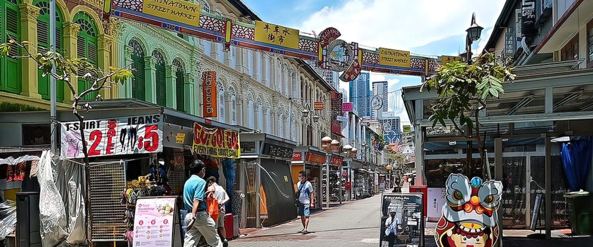 Chinatown Street Market Singapore