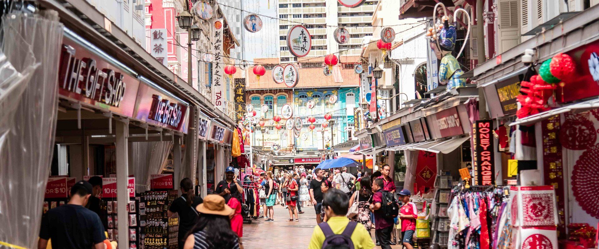 Chinatown street market singapore