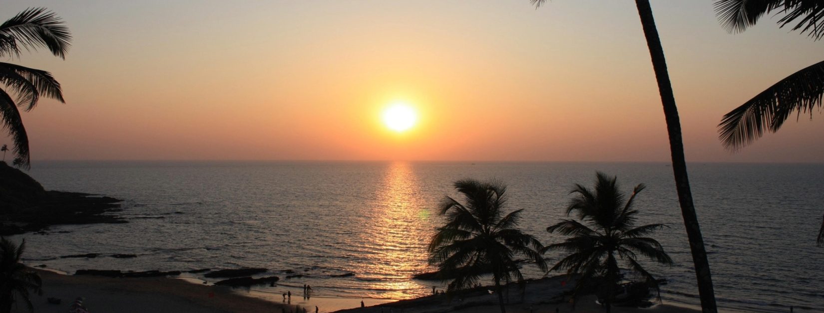 best city to visit in India for seeing sunset veiw from beach