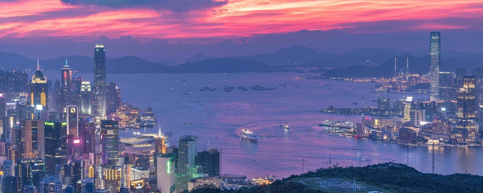 Beauty of Hong Kong, China